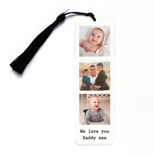 Personalised metal bookmark - personalised,