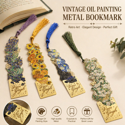 Vintage oil painting metal - vintage,