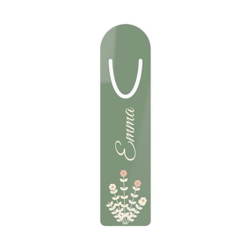 Personalized bookmark with - personalized,