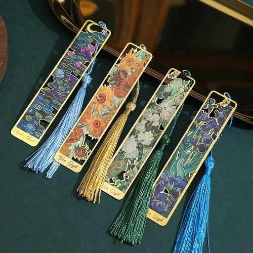 Metal art bookmark tassel - tassel, van