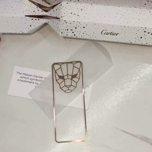 Nib cartier metal bookmark - cartier,