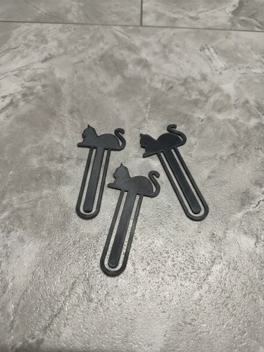 Black cat silhouette clip - 3,