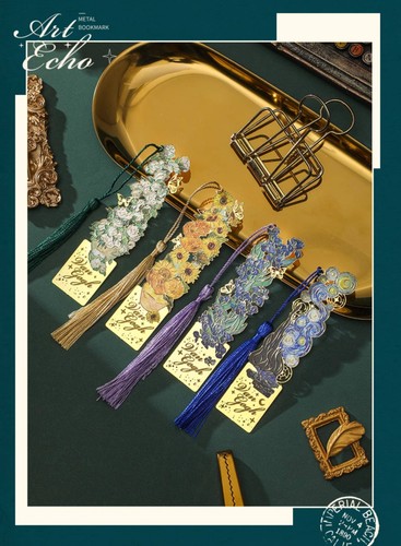 Van gogh metal bookmark - gogh, –