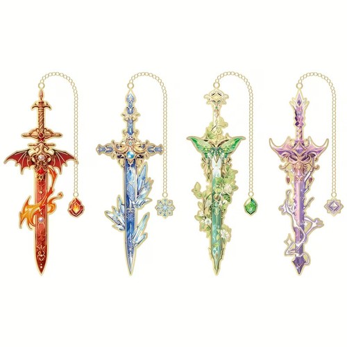 4pcs fantasy sword - 4pcs,