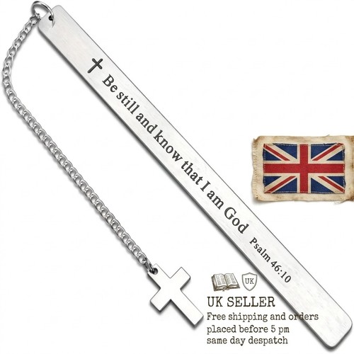 Christian metal bookmark - christian,