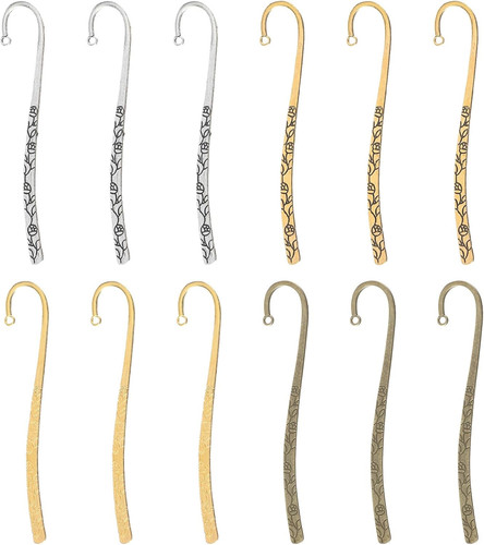 Pack metal bookmark 4 - 12,