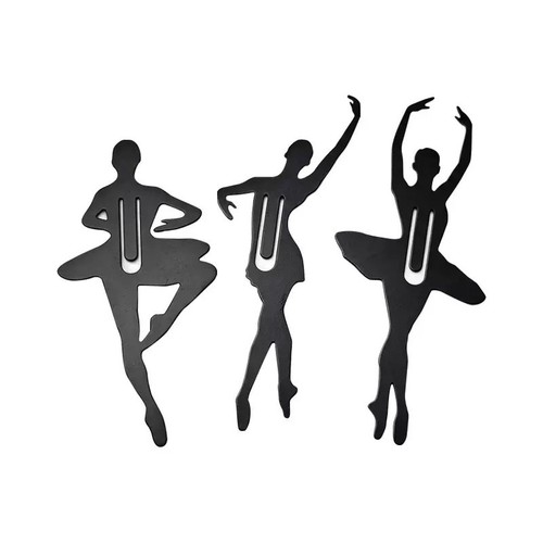 3pcs metal bookmark - 3pcs,