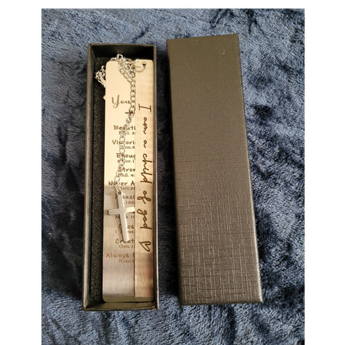 Christian bible verse silver - christian,