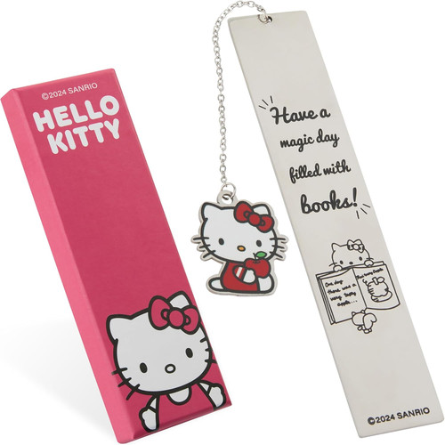 Metal bookmark with hanging - bookmark,