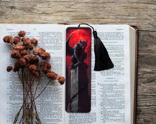 Aluminium bookmark gothic - -,