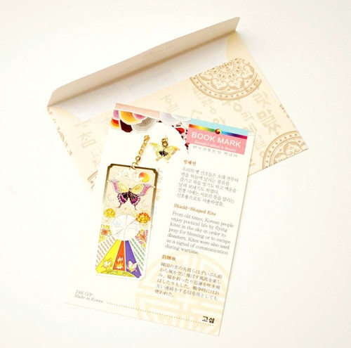 Korean metal bookmark - metal,