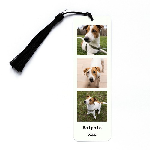 Personalised metal bookmark - personalised,