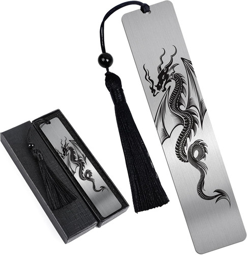 Dragon bookmarks for men - bookmarks,