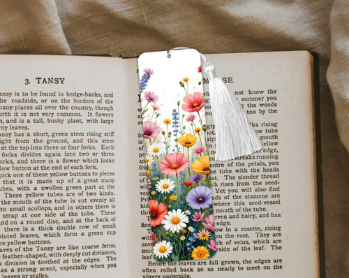 Aluminium bookmark spring - aluminium,
